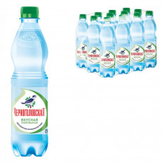 Вода Черноголовская газированная - 0,5 / 1,5л